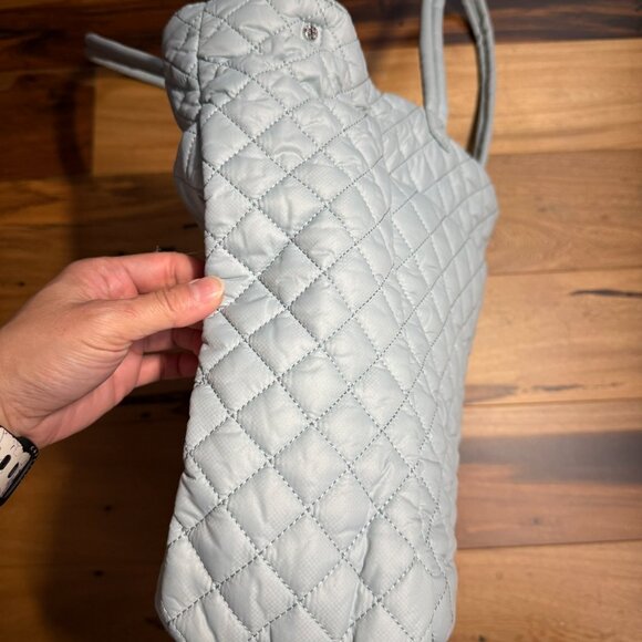 Mz Wallace Large Metro Quatro tote in Silver Blue - Picture 2 of 10